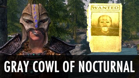 Skyrim Mod The Gray Cowl Of Nocturnal YouTube