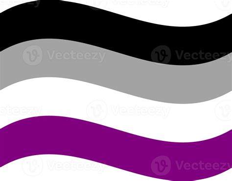 Asexual Pride Flag In Shape International Asexual Pride Flag In Shape 35039017 Png