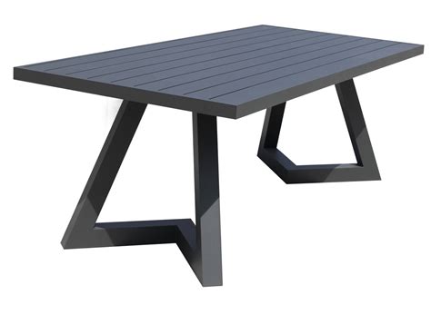 Mesa De Aluminio O Tablero Hpl Gloris De Hevea Jard N Terraza