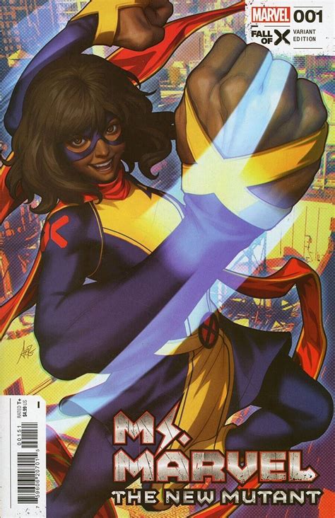 Ms Marvel The New Mutant Cover E Artgerm Marvel Eb Comic