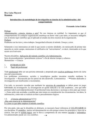 113 Introduccion A La Metodologia De Investigacion En Ciencias De La