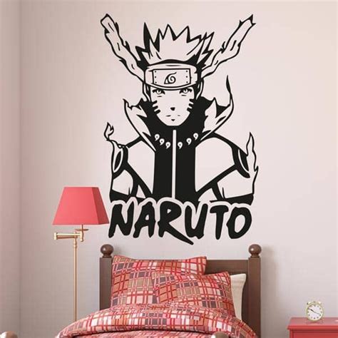 Vinilo De Pared Logo Naruto