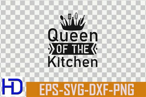 Potholder Svg Design Queen Of The Kitch Graphic By Heart Touch Design