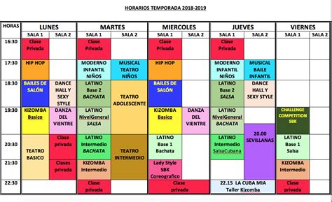 Horarios Y Precios Syparyo