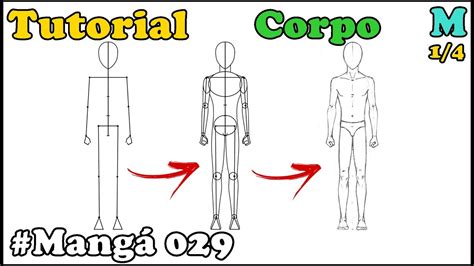 Corpo Anime Corpo Esbo O De Desenho Tutorial F Cil De Como Desenhar