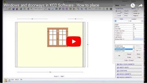 Add Change Windows Doors KCD Software