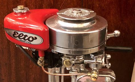 Estate American Evinrude Elto Pal Outboard Motor On Custom Stand Circa 1940s At 1stdibs