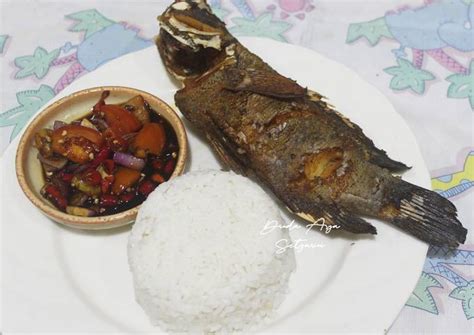 Resep Ikan Kerapu Goreng Sambal Kecap oleh Cooking With Dinda - Cookpad