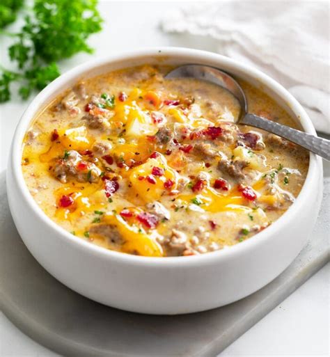 Cheeseburger Soup The Cozy Cook