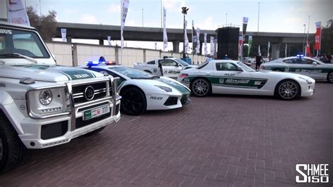 Dubai Police Supercars Brabus B63S Aventador SLS Roush Bentley