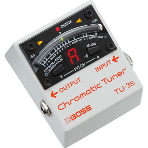 Boss Chromatic Tuner Pedal TU-3S - Talentz