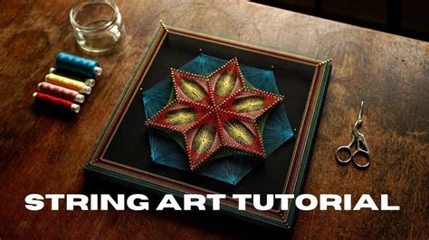 Sacred Geometry String Art Diy Tutorial Starseed Pattern Youtube