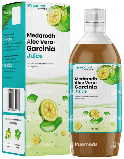 Myupchar Ayurveda Medarodh Aloe Vera Garcinia Juice Ml Uses Side