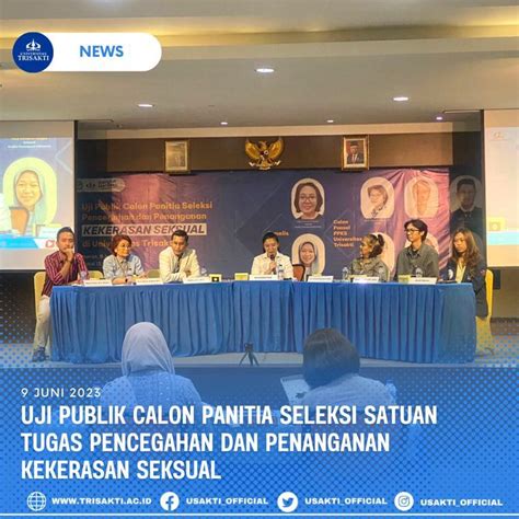 Uji Publik Calon Panitia Seleksi Satuan Tugas Pencegahan Dan Penanganan