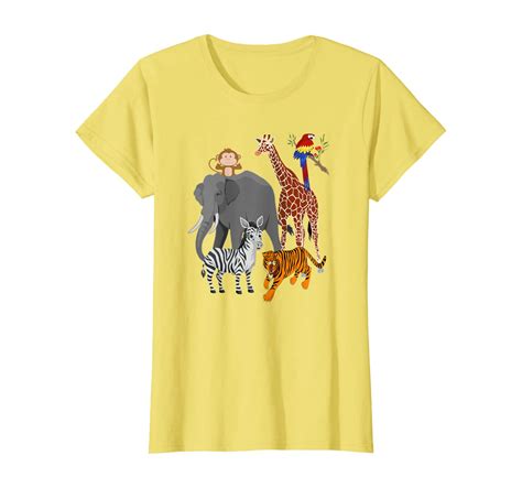 Zoo Animals Shirt Wildlife Birthday Party A Day At The Zoo T Shirt