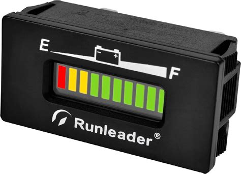 Buy Runleader V To V Led Battery Fuel Gauge Meter Battery Capacity