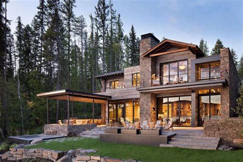 20+30+ Modern Lake House Designs – HOMYRACKS