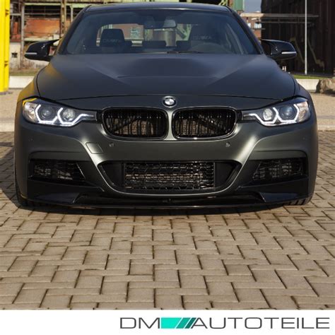 Performance Front Spoiler Splitter Lip Black Gloss Fits On Bmw F F