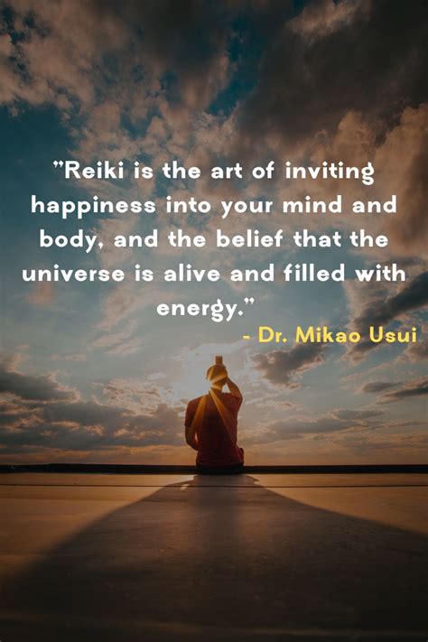 Discover The Healing Power Of Reiki Quote By Dr Mikao Usui In