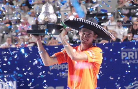 Alex De Mi Aur Bicampe N Del Abierto Mexicano En Acapulco Formato Siete