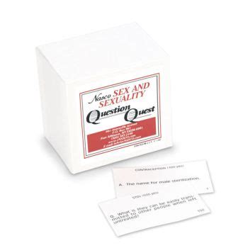 Sex Sexuality Question Quest Cards WA U Made By Nasco CPR Savers And First Aid Supply