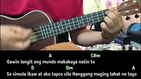 Gawing Langit Ang Mundo Siakol Ukulele Chords And Lyrics Youtube