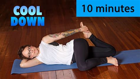 Minute Rebounder Workout Cool Down Stretches Youtube