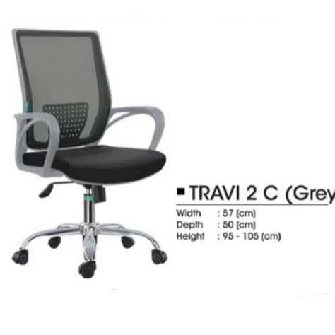 Kursi Decco Travi 2 C Grey Kursi Kantor