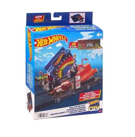 Pista Hot Wheels City Posto De Gasolina Mattel Pistas De Brinquedo