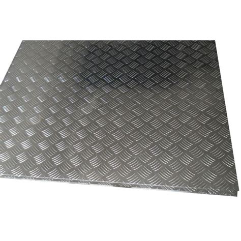 Aluminium Checkered Plate Embossed Five Bar Tread Sheet Diamond