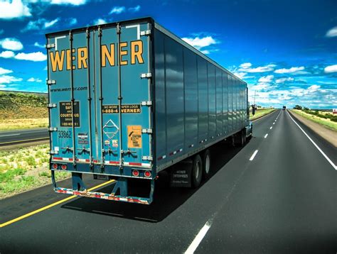 Werner Trucking Company Truck Student, Staff And Employer ...