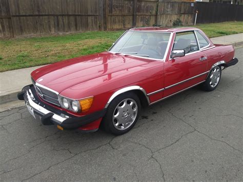 Mercedes 560sl Red Joop Stolze Classic Cars