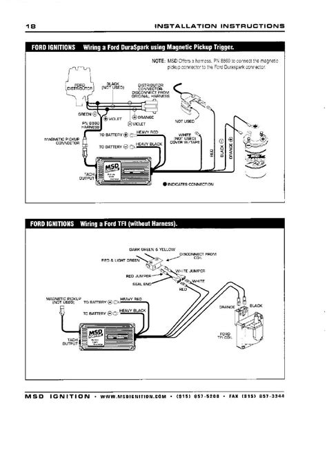 Ford Msd Digital 6al Wiring Diagram Database