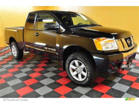 Galaxy Black Nissan Titan Se King Cab X Photo