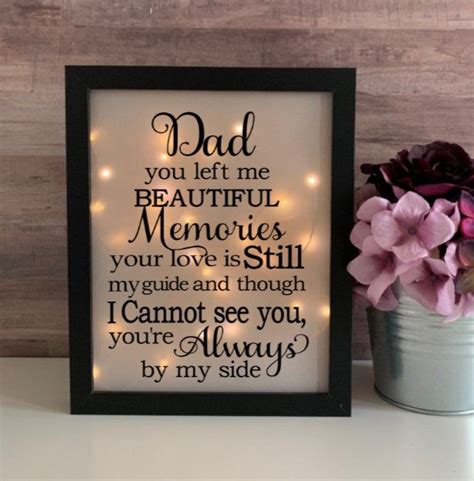 Beautiful Memories Sympathy Gift Memorial Frame Keepsake Etsy In