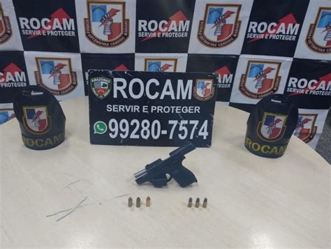 Rocam Prende Homem Em Posse Ilegal De Arma De Fogo SSP