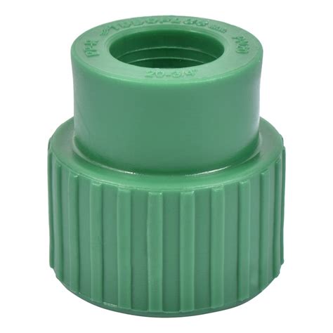 CONECTOR HEMBRA CON ROSCA 3 4 X 3 4 DE PULGADA VERDE TUBOPLUS The