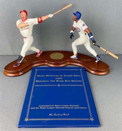 Mark McGwire And Sammy Sosa Danbury Mint Figures Matthew Bullock