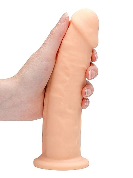 Dildo En Silicone Sans Testicules De Cm Beige Par Shots