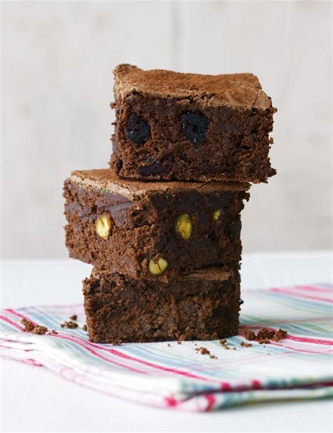 Squidgy Chocolate Brownies Sainsbury`s Magazine Recipe Chocolate Brownies Brownie Recipes