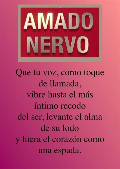 Pin De Tom S Tarraga En Poemas Amado Nervo Poemas Poemas Amado Nervo