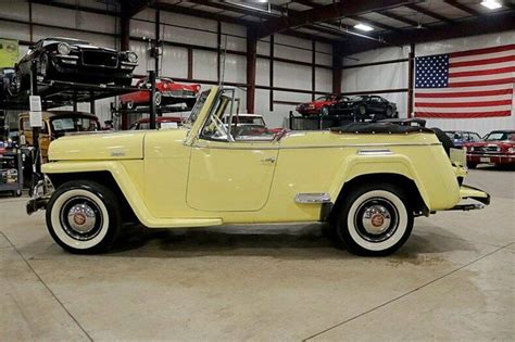 Willys Jeepster Overland Phaeton Miles Michigan Yellow