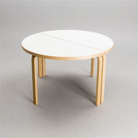 Alvar Aalto A Pair Of Tables Model Artek Late Th Century