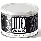 NUOVA Cera Nera Liposolubile Depilatoria CON Strisce Black Wax