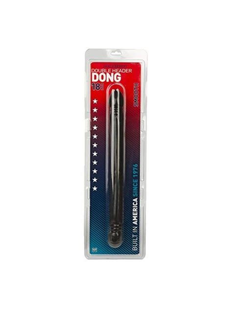 Consolador Negro Doble Pulgadas Sex Shop Ofertas Color Negro