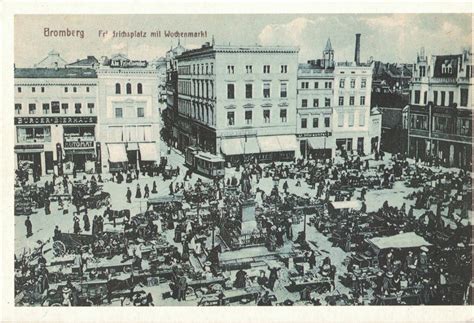 Tak wyglądał Stary Rynek w Bydgoszczy na początku XX wieku Oto