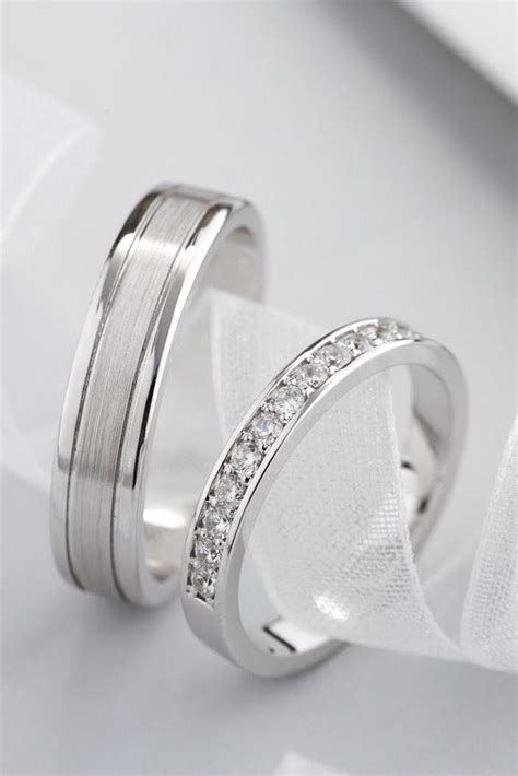 Marriage White Gold Wedding Rings For Women