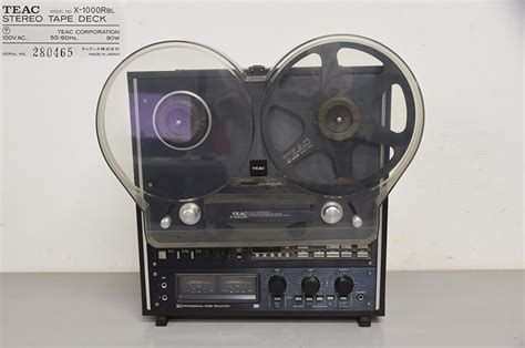 【やや傷や汚れあり】ey7 84 現状品 通電確認済 Teac ティアック オープンリールデッキ Stereo Tape Deck X