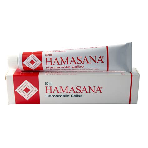 Hamasana Hamamelis Salbe Gramm Kaufen Medpex