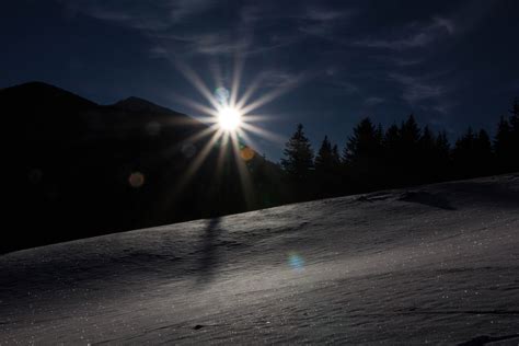 Free Images Horizon Mountain Snow Cold Cloud Sky Sunrise